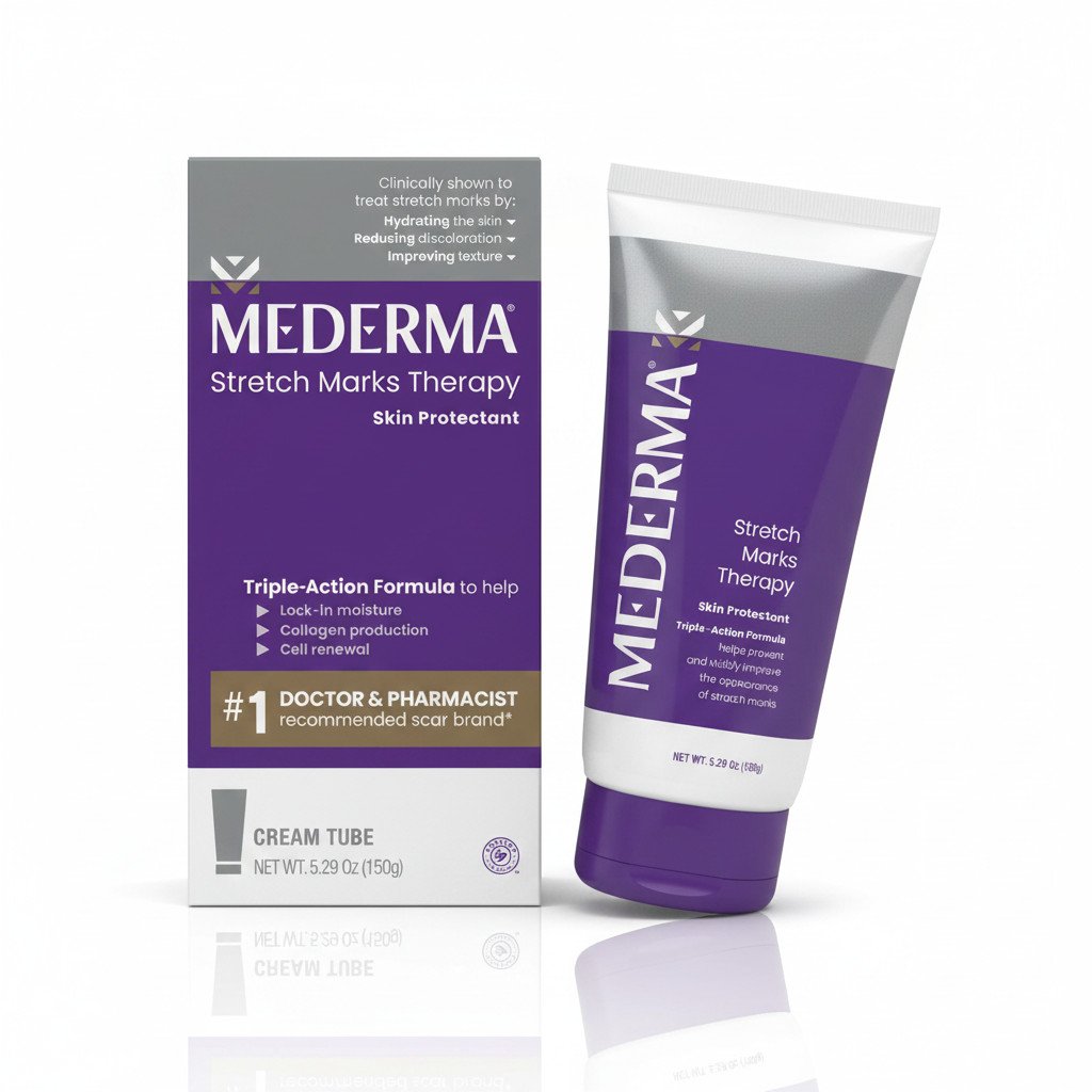 Mederma Stretch Marks Therapy Skin Protectant Cream