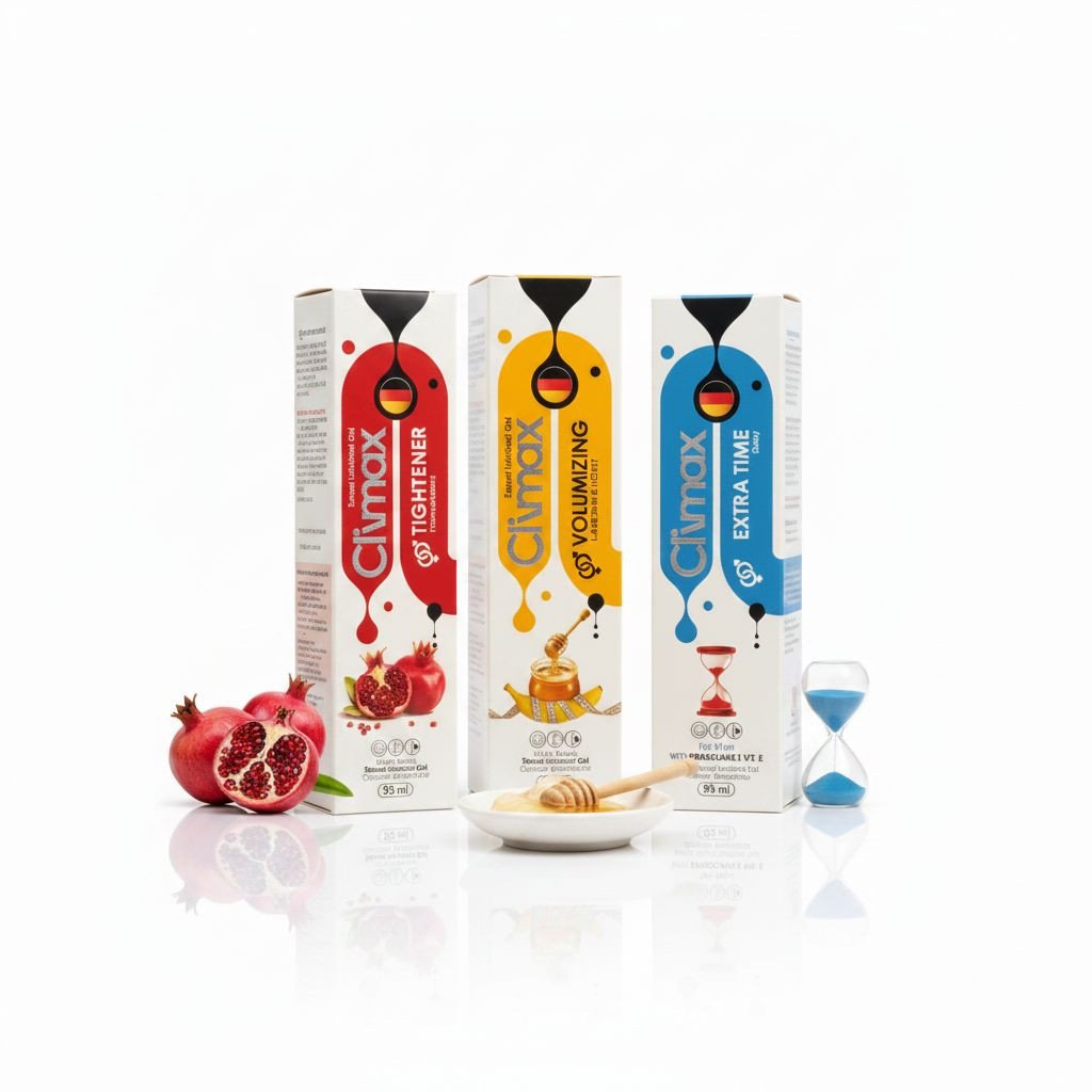 Climax Sexual Lubricant Gels - All Flavers